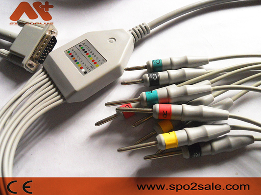 Dr. Lee 10 Lead EKG Kabel Untuk EKG-120A, 310A, 310B EKG Mesin