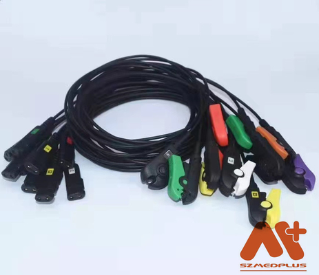 Ivy Biomedical 7800 7810 Kompatibel Radiotransparent ECG Leadwires