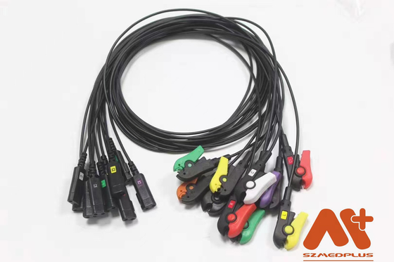 Ivy Biomedical 7800 7810 Kompatibel Radiotransparent ECG Leadwires