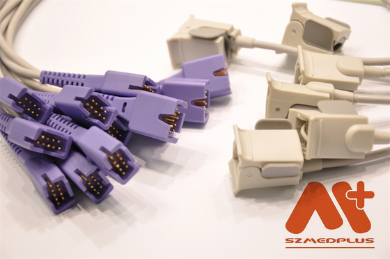 ISO13485 szmedplus 1864 Pediatric Finger Clip SpO2 Sensor Untuk Pronto-7