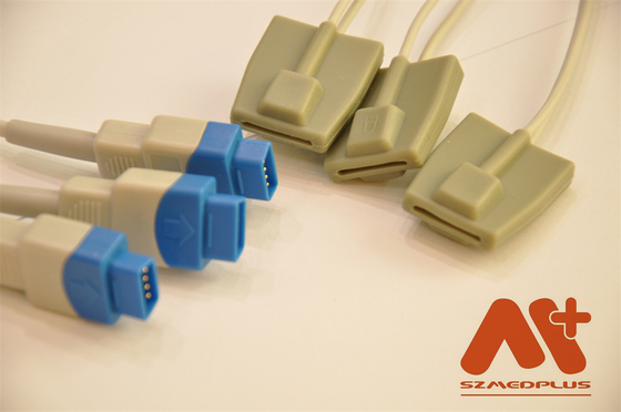TS-SP-D SPO2 Sensor Karet Pediatrik 1 Meter untuk Trusignal Monitor Pasien