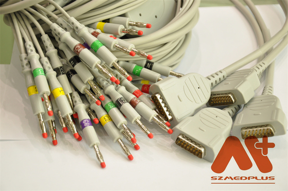 Kabel EKG Sambungan Langsung Kompatibel GE Healthcare - 2104727-001