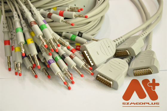Kabel EKG Sambungan Langsung Kompatibel GE Healthcare - 2104727-001
