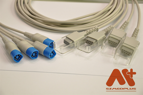 Monitor Pasien Kabel Ekstensi Spo2 ISO13485 Philips M1943AL
