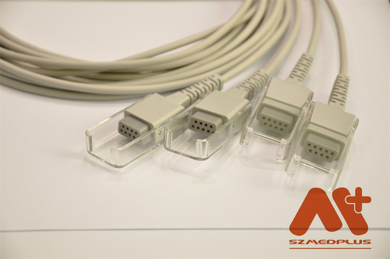 Monitor Pasien Kabel Ekstensi Spo2 ISO13485 Philips M1943AL